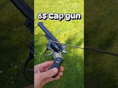 6$ cap gun Review #cap #airsoft #asmr #cheaptoys