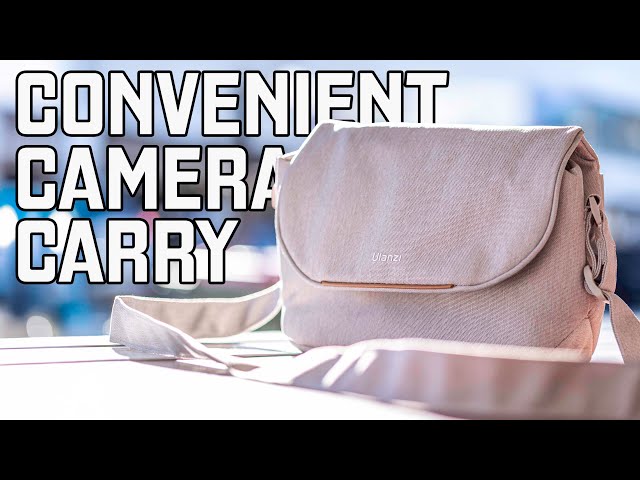 Vídeo relacionado con ULANZI Bolso para Cámara, 4L Bolso Bandolera Ligera SLR/DSLR, Gris Funda Pequeña Impermeable Minimalista para Mujeres y Hombres, Compatible con Sony/Canon/Nikon/Fujifilm