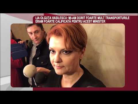 DECLARATIA ZILEI 21 Noiembrie - Olguța Vasilescu: Eram foarte calificată pentru Transporturi