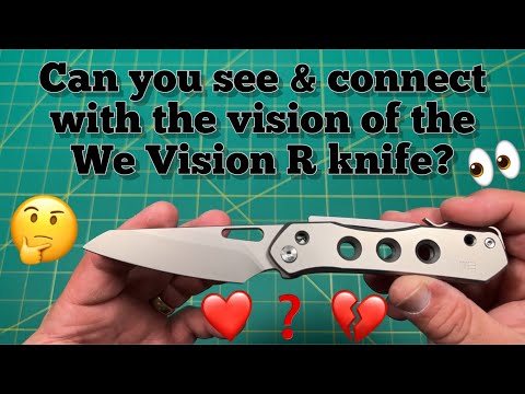 A very cool unboxing… the We Knives Vision R with its SNECX lock… this is engineering coolness!