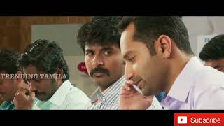 Fahad fasil intro scene velaikaran movie Sivakarthikeyan Nayanthara video