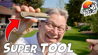 Ein sehr nützliches WERKZEUG für die Rasenpflege ist ein kleines Taschenmesser!