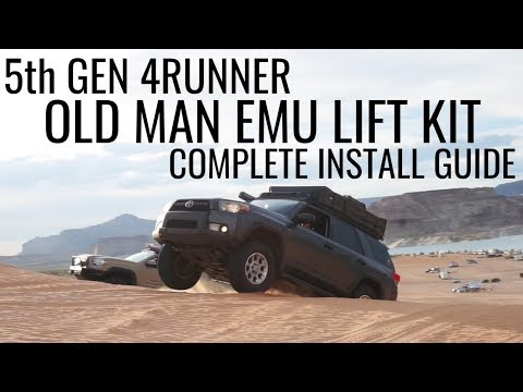 5th Gen 4Runner OME lift install