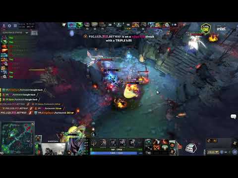 PSG.LGD Ame Clinkz Rampage vs VP