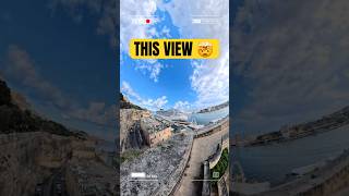 Blue skies over Malta as the port slowly wakes up, with MSC World Europa