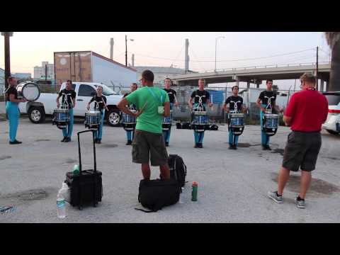 Carolina Crown Drumline 2014 Warm-Up/Show chunk