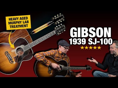 2025 Gibson Custom Shop 1939 SJ-100 Heavy Aged - Faded Vintage Sunburst | USA Murphy Lab Historic SJ-200 Jumbo Acoustic Guitar Torrefied Adirondack Red Spruce | CoA OHSC image 25