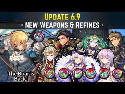 Brave Dimitri, Edelgard, Claude, & Lysithea + Sothis, L!Julia, Haar New Refines (Update 6.9) | FEH