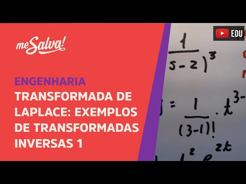 Me Salva! Transformada de Laplace - Exemplos de transformadas inversas 1