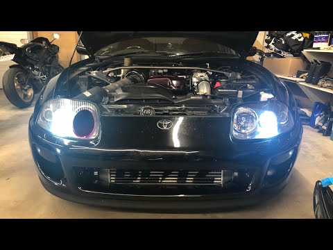 Toyota Supra Ram Air Headlight. DIY. The Quest For 9s