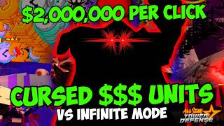 CURSED Money Units Vs Infinite Mode in OG ASTD!