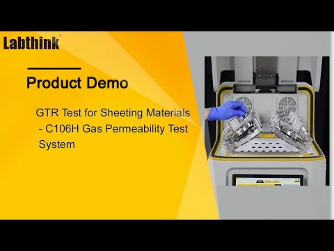C106 Gas Permeability Test System - New dome design test chamber