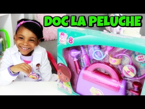 TRANSFORMATION  DOC LA PELUCHE et la MALETTE DU DOCTEUR  (JOUET Disney)