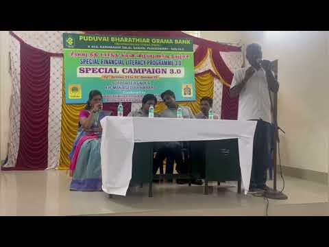 Special financial literacy campaign 3.0 Murungampakkam & Thavalakuppam