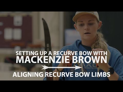 How To Align Recurve Bow Limbs