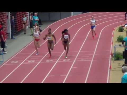Gugl Indoor 2014 - 200m Frauen - Lauf 3/3