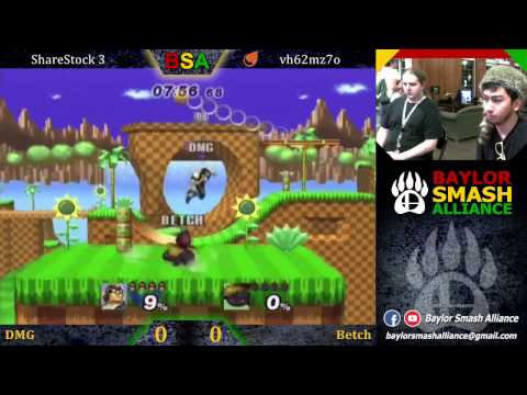 ShareStock 3- DMG (Falcon) vs. Betch (Ivysaur) Project M GFs