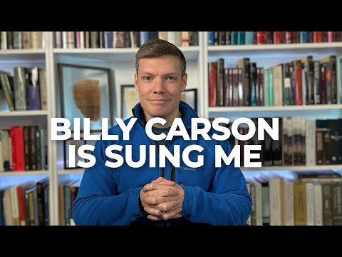 Billy Carson lost to me in a debate and is now suing me