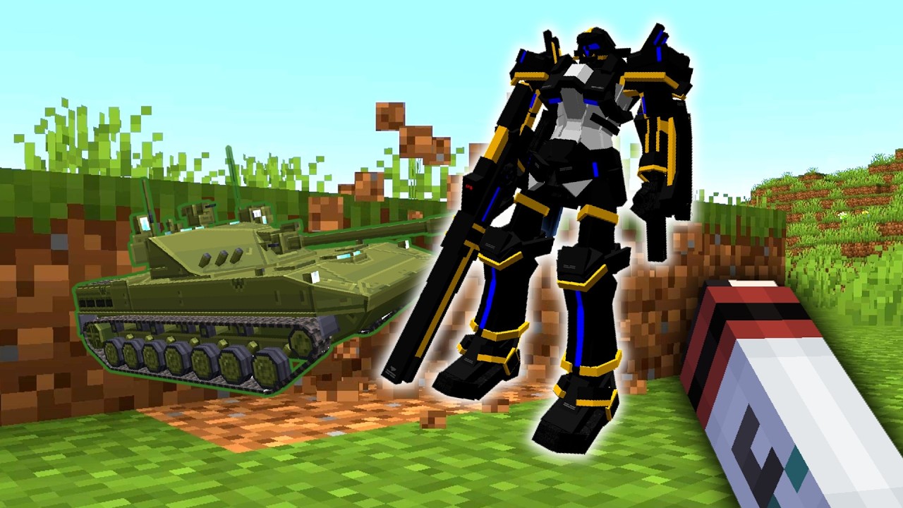 ブロックからチート兵器が出てくるマインクラフト【ゆっくり実況】