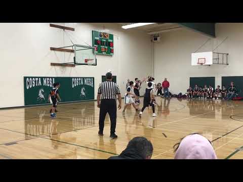 Dwyer Jr. Oilers vs. Costa Mesa MS Game Highlights - 2/4/20