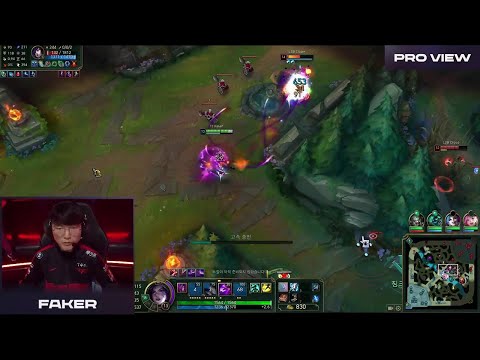 Proview: Faker's Kai'sa Mid solo kill Clozer's Ahri | T1 vs LSB