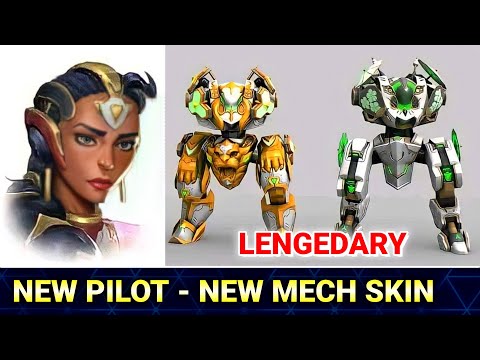 New Mech Legendary Skin - New Pilot - Mech Arena Update Leaks