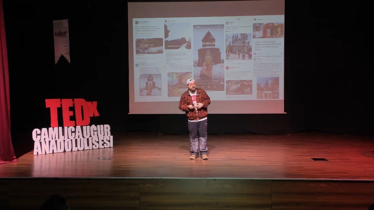 Bardaklara resim çizerek dünya gezilir mi?  | BERK ARMAĞAN | TEDxÇamlıca Uğur Anadolu Lisesi Youth