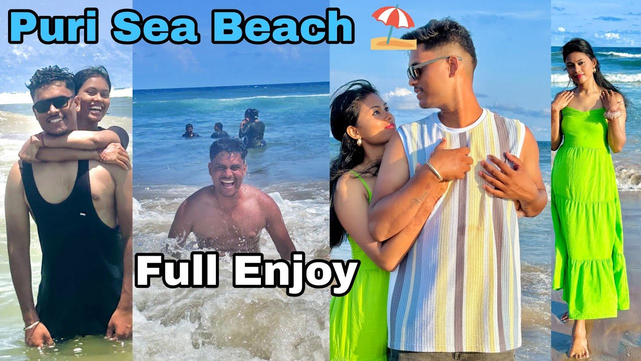 Puri Sea Beach || Full Enjoy with Puri || Manisha Sahu