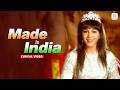 Made In India Alisha Chinai Lyric Video