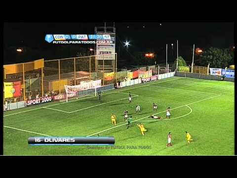 Gol de Olivares. Crucero 1 Patronato 0. Fecha 16. Torneo Primera B Nacional. Fútbol Para Todos