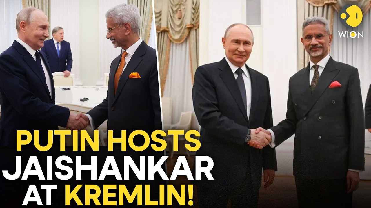 India-Russia Summit LIVE: Russia's Putin Hosts India’s Top Diplomat at Kremlin | WION Live