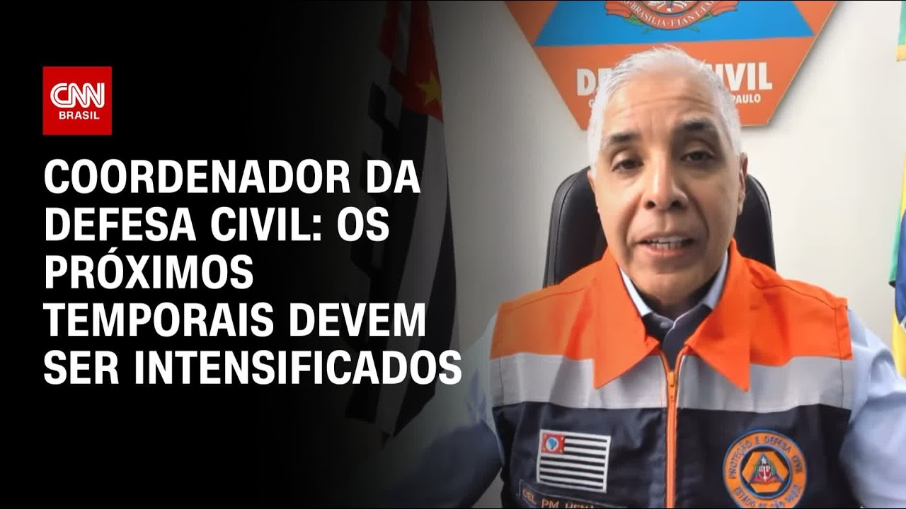 Coordenador da Defesa Civil: Os próximos temporais devem ser intensificados | BASTIDORES CNN