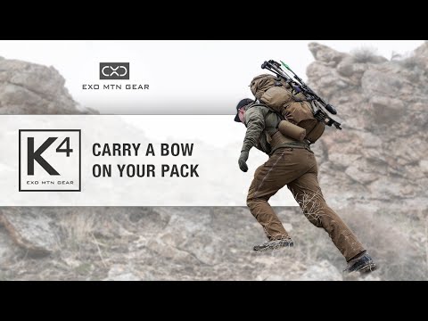 K4 Packs — How To Carry A Bow — Exo Mtn Gear