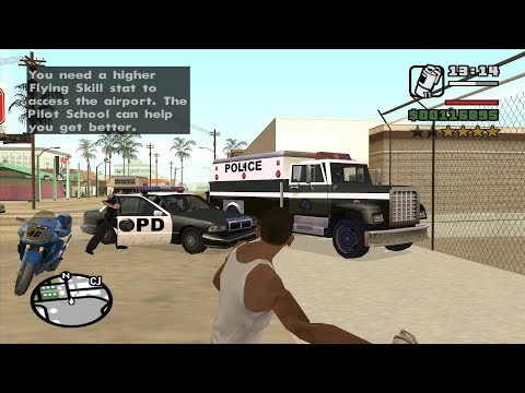 Starter Save - Part 7 - GTA San Andreas PC - complete walkthrough - achieving 13.37% - viodeo #2