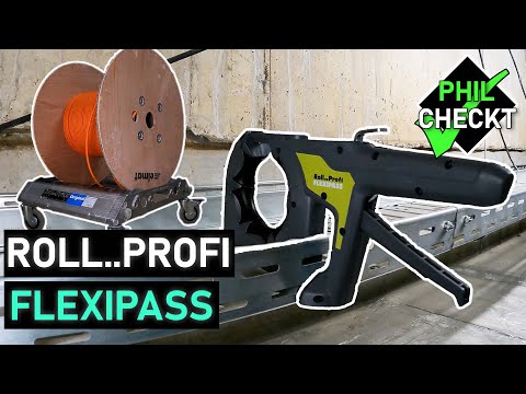 PHIL CHECKT FLEXIPASS - das Kabelführungssystem von ROLL..PROFI