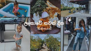 ලංකාවේ ගෙවන තවත් දින කිහිපයක් - Few days in srilanka