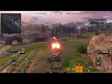 WOT CONSOLE PS4 / DS PZInz / Gameplay