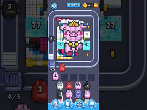 Pixel Flow Level 2176 Walkthrough
