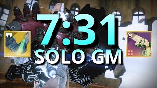 Solo Lake of Shadows 2.0 Grandmaster in 7 Minutes! (7:31 Plat)