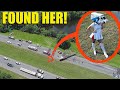 drone catches Ambulance Women helping people at an accident (we found her!!)
