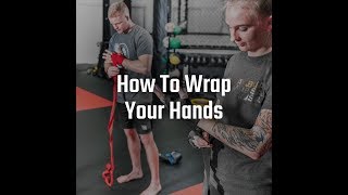 How To Wrap Your Hands | Boxing | Best Method For Beginners