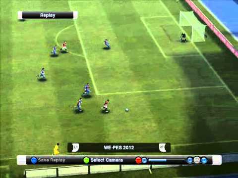Milan Barca PES 2012 Seedorf Zlatan Pato Goal Goals