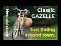 A Classic Gazelle 3 Speed Dutch Bike Urban Cycling In Blackpool England