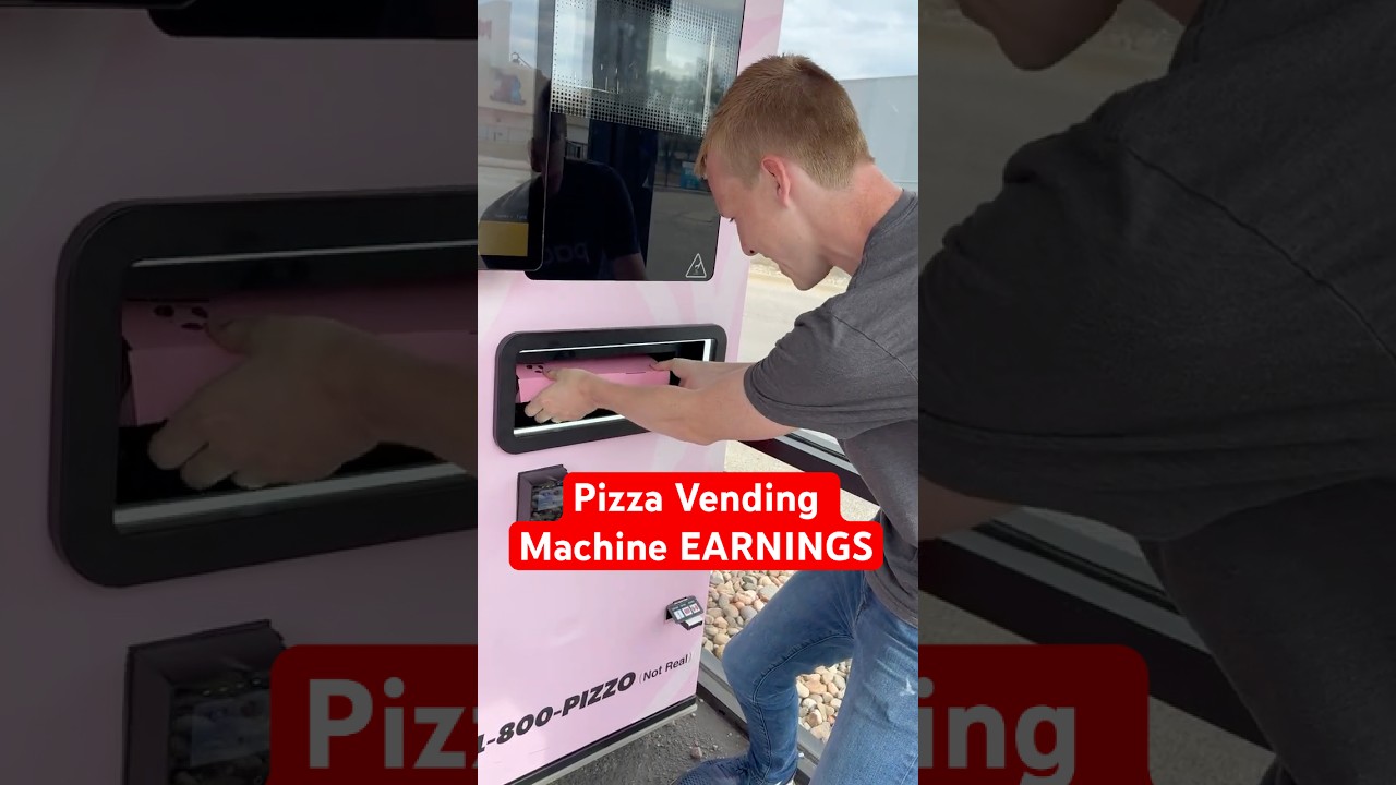 This Pizza Vending Machine Makes HOW MUCH?!