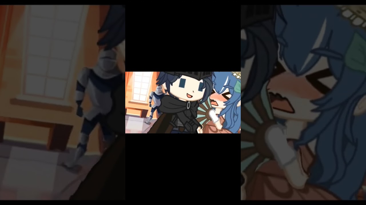 "ocean blue eyes..looking in mine.." |gacha trend |meme #gachaclub #gachatrend #gacha #shorts