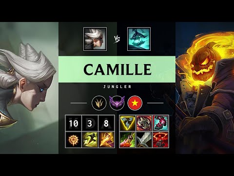 Camille Jungle vs Hecarim - VN Master Patch 25.08