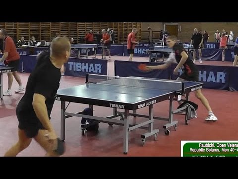 YUKHNYALIS vs Alexander LOGUNOV Raubichi, Belarus Open Championship Table Tennis