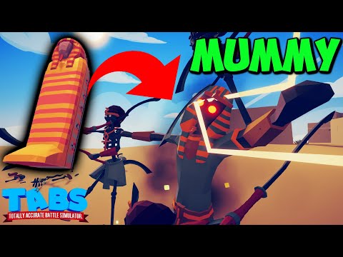 Secret Egypt Unit Mummy vs EVERY FACTION - Totally Accurate Battle Simulator TABS