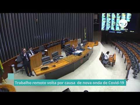 Câmara volta a adotar trabalho remoto devido à nova onda de Covid - 20/01/22