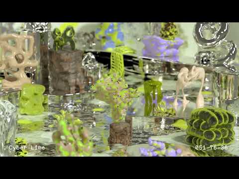 Coloro @wgsn : Key Colors S/S 24 - Cyber Lime